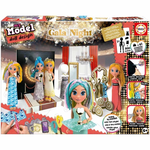 My Model Doll Design Gala Night EDUCA