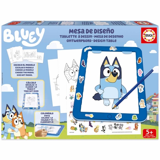 Mesa de desenho BLUEY EDUCA
