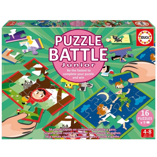 Puzzle Battle Junior Histórias (12x24 peças) EDUCA
