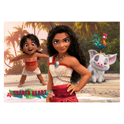 Puzzle EDUCA 2x100 peças Disney Vaiana 2