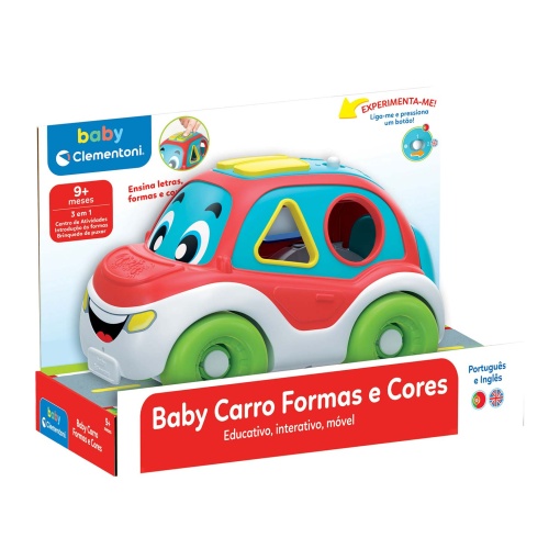 Carro Formas e Cores Falante CLEMENTONI Baby