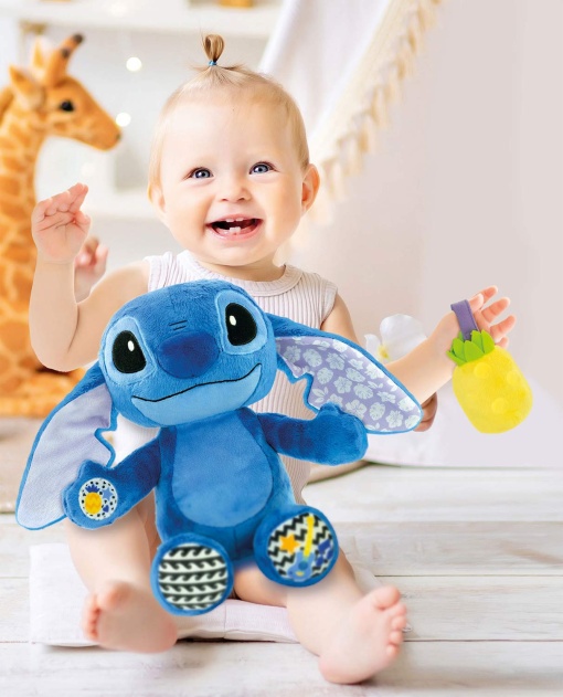 Stitch Peluche Musical CLEMENTONI DISNEY Baby