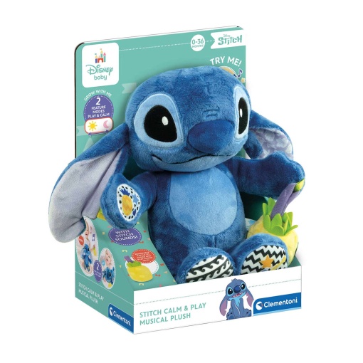 Stitch Peluche Musical CLEMENTONI DISNEY Baby