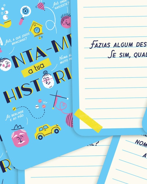 Desbloqueadores de conversa - conta-me a tua história THE HAPPY GANG