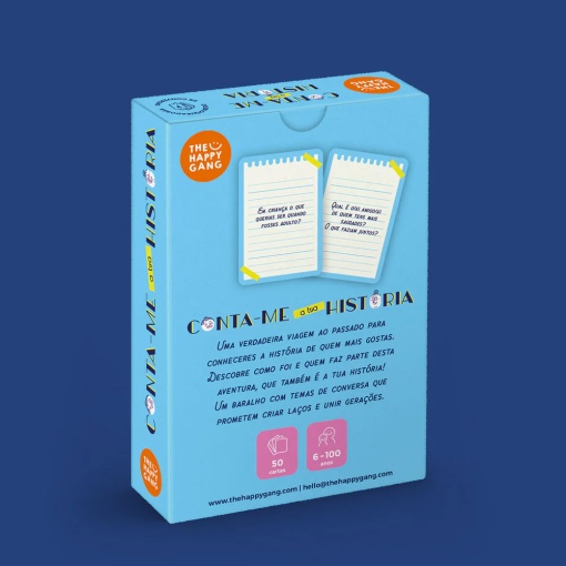 Desbloqueadores de conversa - conta-me a tua história THE HAPPY GANG