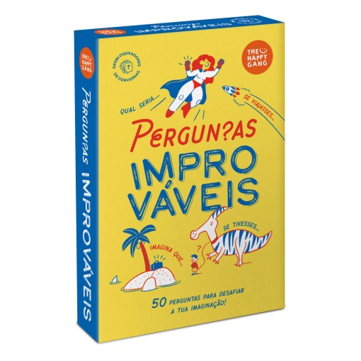 Desbloqueadores de Conversa - Perguntas Improváveis The HAPPY Gang