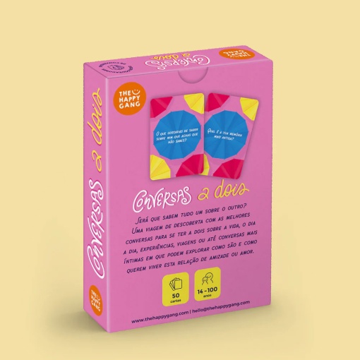 Desbloqueadores de conversa - conversa a dois THE HAPPY GANG