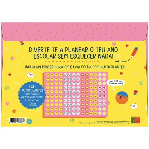 Calendário Escolar Anual 2024/25 The HAPPY Gang