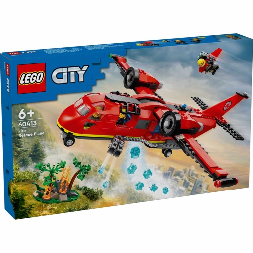 LEGO City Avião de Resgate dos Bombeiros 60413
