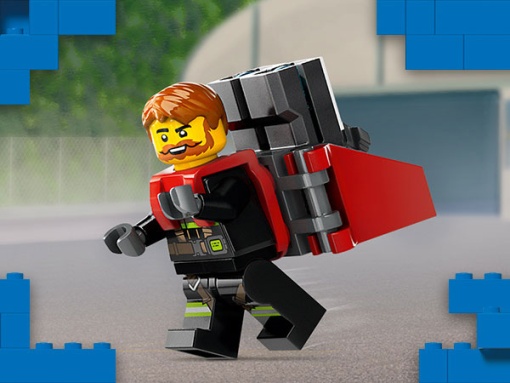 LEGO City Avião de Resgate dos Bombeiros 60413