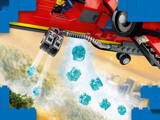 LEGO City Avião de Resgate dos Bombeiros 60413