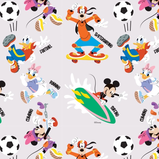 Papel de Embrulho JOL DISNEY 70x100cm Mickey e Amigos