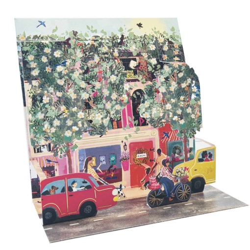 Postal PICTURA 3D Pop Up Passeio na Cidade