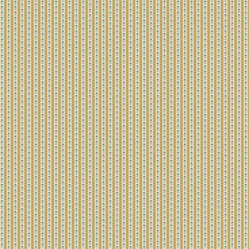 Tecido MAKOWER Beach House By Laundry Riscas Castanho 1x1,12m