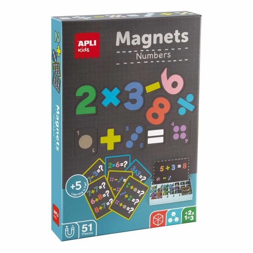 Magnets números 51 peças APLI Kids