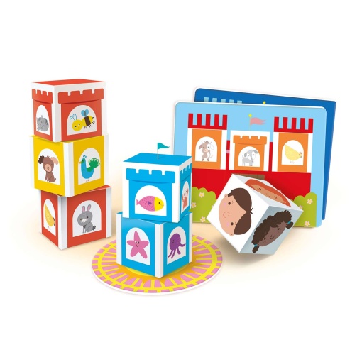 Montessori - A torre dos cubos CLEMENTONI Education