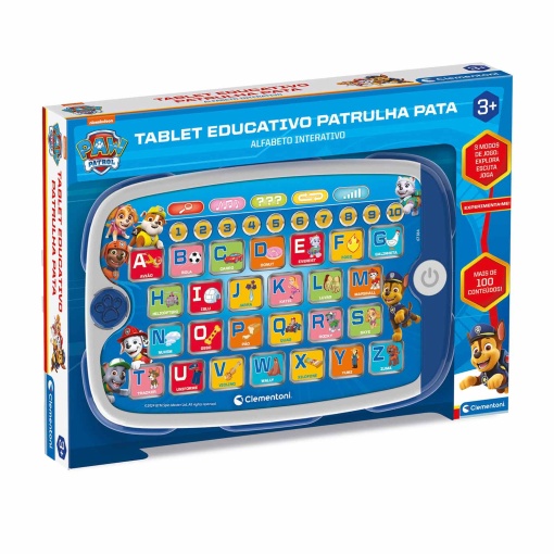 Tablet Educativo Patrulha Pata CLEMENTONI NICKELODEON