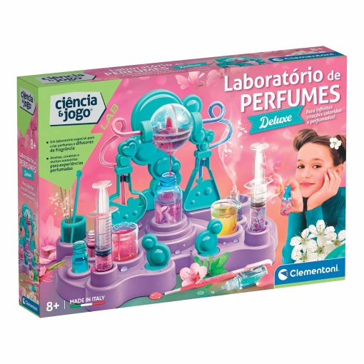 Laboratório de Perfumes DELUXE CLEMENTONI Ciência & Jogo Lab
