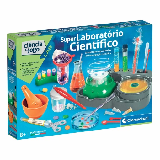Super Laboratório Científico CLEMENTONI Ciência & Jogo Lab