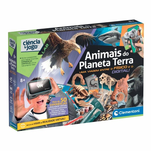 Os animais do planeta Terra CLEMENTONI Ciência & Jogo Lab