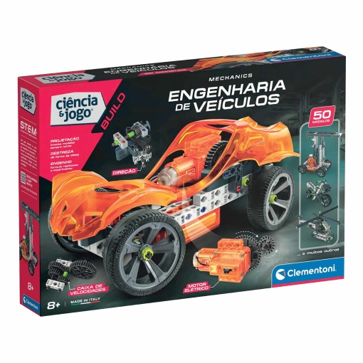 Laboratório de Mecânica - Engenharia de Veículos CLEMENTONI Ciência & Jogo Build