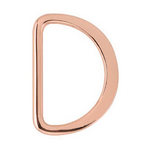 Meia argola de metal 19mm cobre COSE