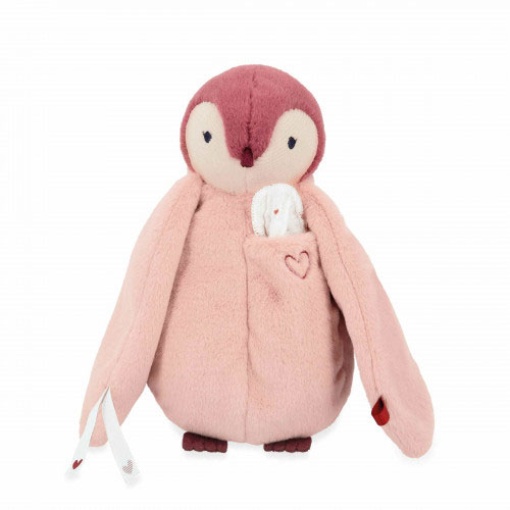 Peluche dos Beijinhos Pinguim Rosa 20cm KALOO Complices