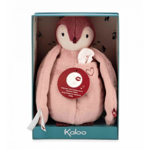 Peluche dos Beijinhos Pinguim Rosa 20cm KALOO Complices
