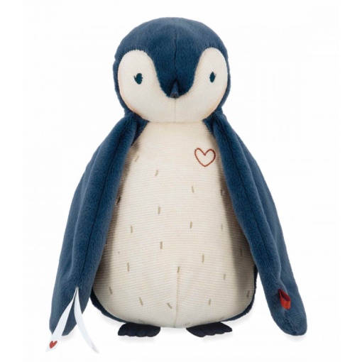 Peluche Sons Calmantes Pinguim Azul 25cm KALOO Complices