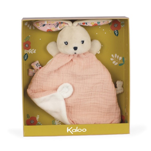 Doudou Coelho Rosa 20cm KALOO K' Doux