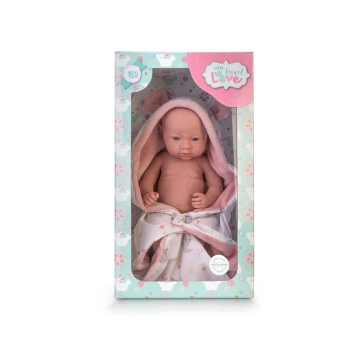 My Sweet LOVE Real Baby com manta 40cm FAMOSA