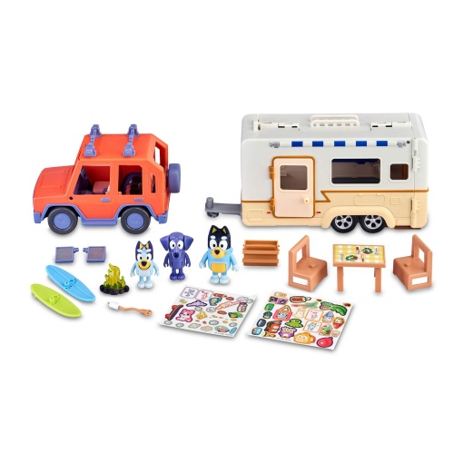 BLUEY Family Cruiser + Caravana FAMOSA