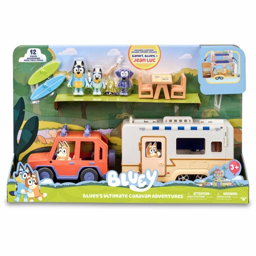 BLUEY Family Cruiser + Caravana FAMOSA