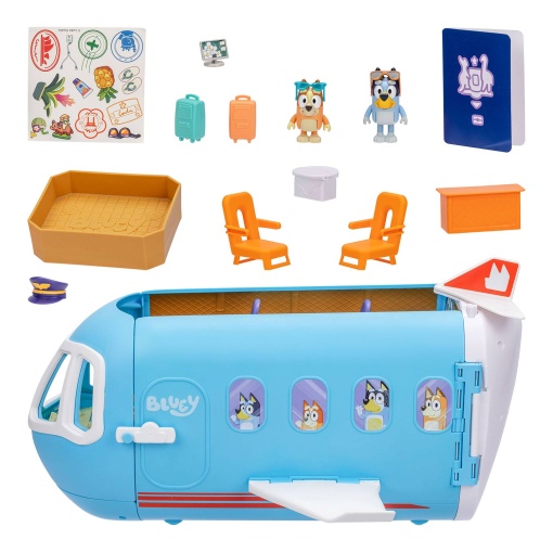 BLUEY Avião 3 em 1 FAMOSA
