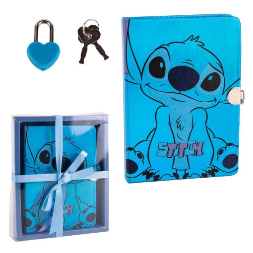 Diário com Cadeado DISNEY Stitch