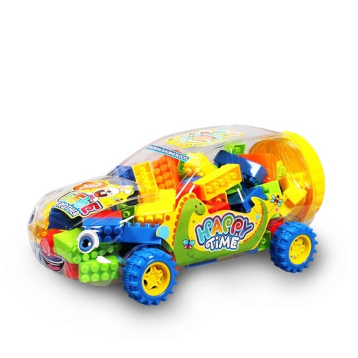 Carro com Blocos de Construção