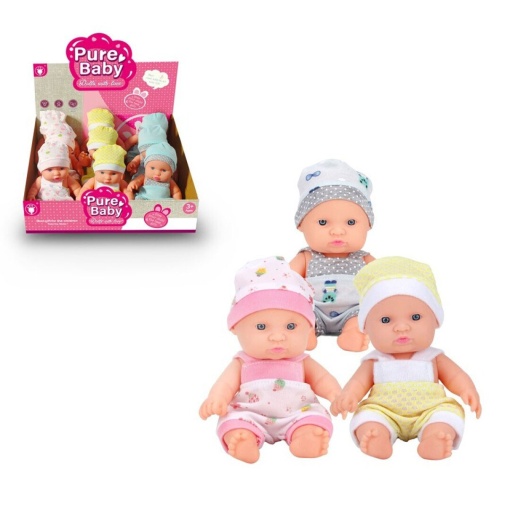 Boneca Pure Baby 18cm Sortido