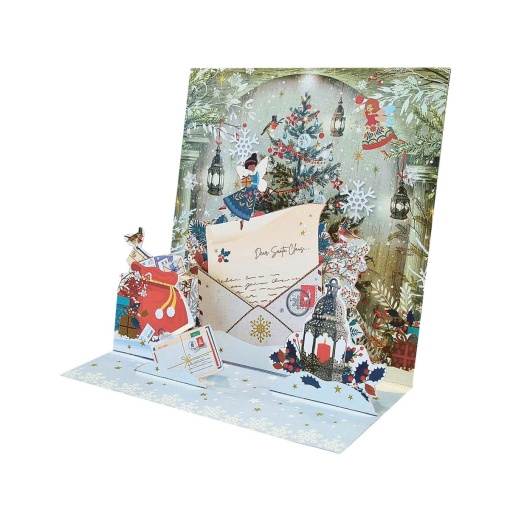 Postal PICTURA 3D Pop Up NATAL Carta