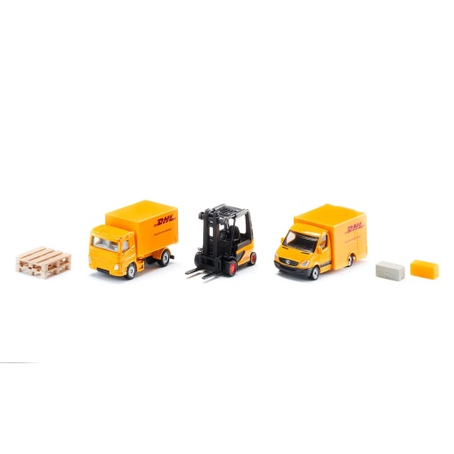 Conjunto Logística Dhl Miniatura SIKU