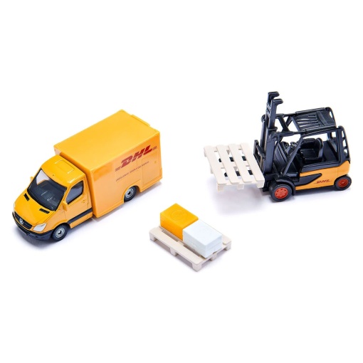 Conjunto Logística Dhl Miniatura SIKU