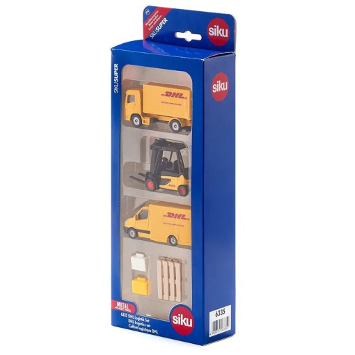 Conjunto Logística Dhl Miniatura SIKU