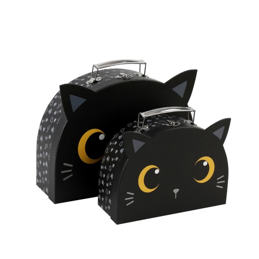 Caixa com Pega I-TOTAL Gato Preto (2 unidades)