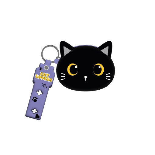 Porta-moedas de Silicone I-TOTAL Gato Preto