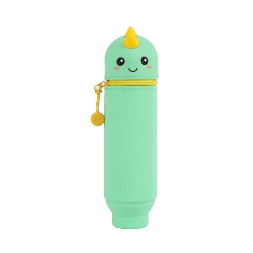 Estojo Escolar de Silicone I-TOTAL Hello DINO