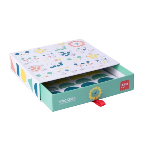 Stickers geométricos - animais APLI Kids