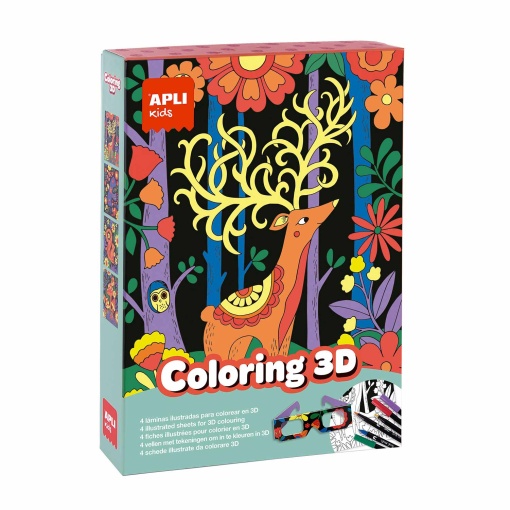 COLORING 3D APLI KIDS 18867