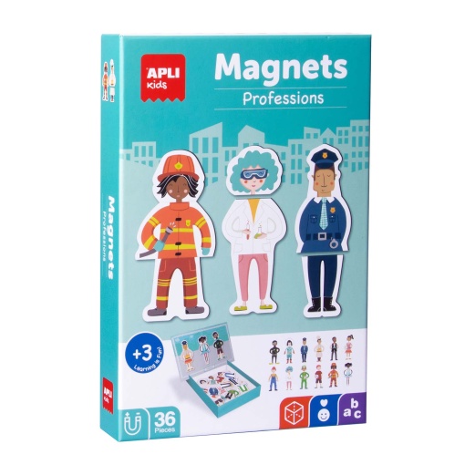 Magnets Profissões 36 Peças APLI Kids