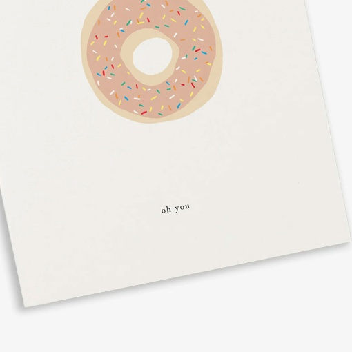 Postal KARTOTEK Donut "Oh You"