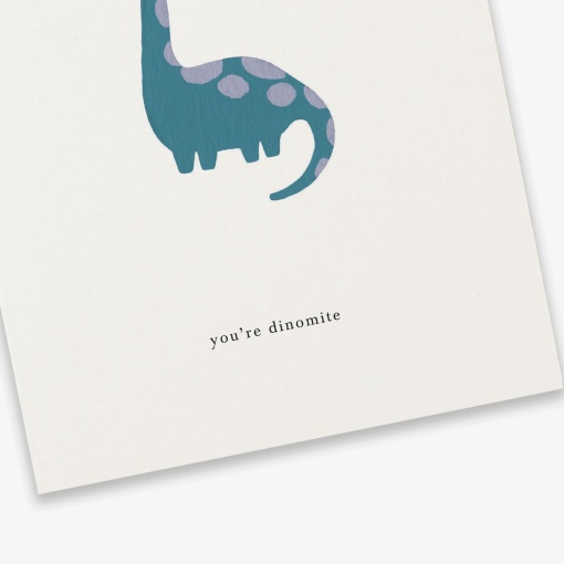 Postal KARTOTEK DINOSAUR "You're Dinomite"