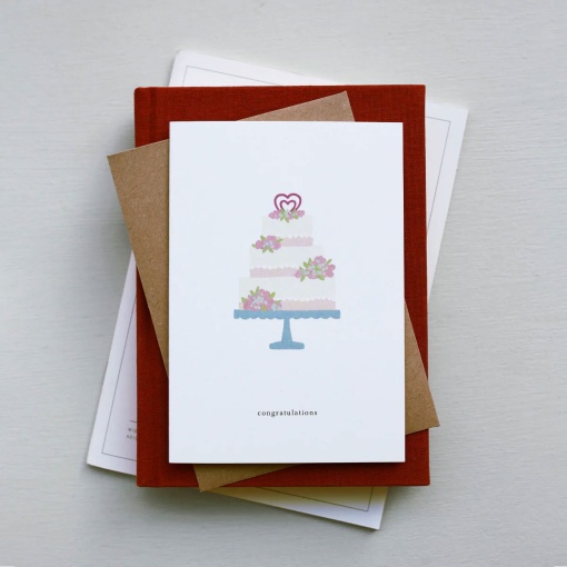 Postal KARTOTEK Wedding Cake "Congratulations"